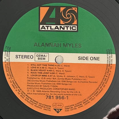 Alannah Myles : Alannah Myles (LP, Album)