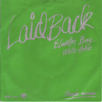 Laid Back : Elevator Boy / White Horse - Single Versions (7", Single)