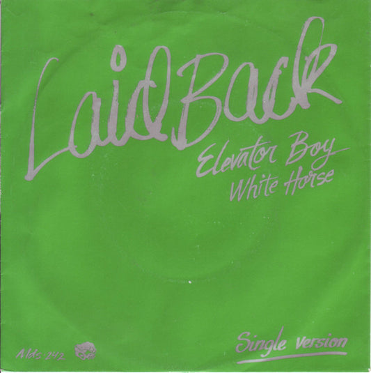 Laid Back : Elevator Boy / White Horse - Single Versions (7", Single)