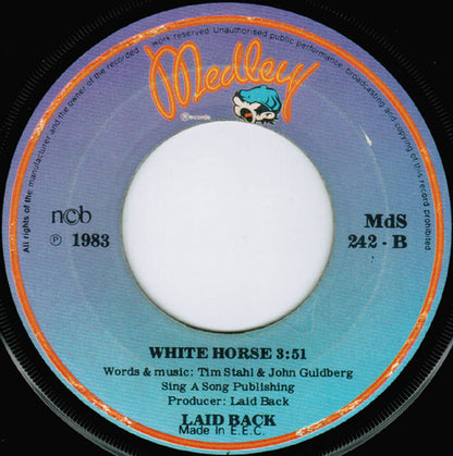 Laid Back : Elevator Boy / White Horse - Single Versions (7", Single)