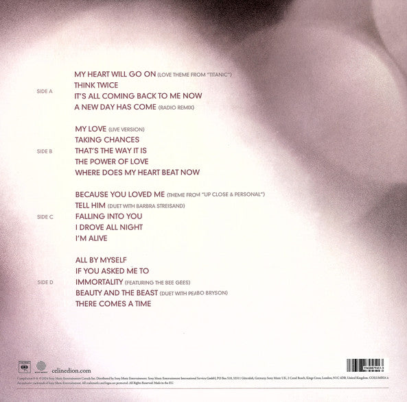 Celine Dion* : My Love Essential Collection (2xLP, Comp, RE)