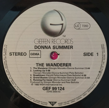 Donna Summer : The Wanderer (LP, Album)