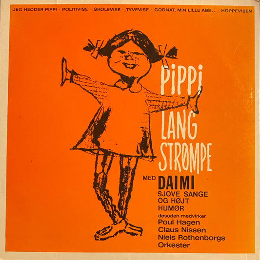 Daimi : Pippi Langstrømpe (7", EP, Blu)