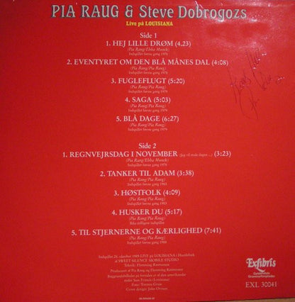 Pia Raug & Steve Dobrogosz : Husker Du (LP, Album)