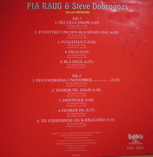 Pia Raug & Steve Dobrogosz : Husker Du (LP, Album)