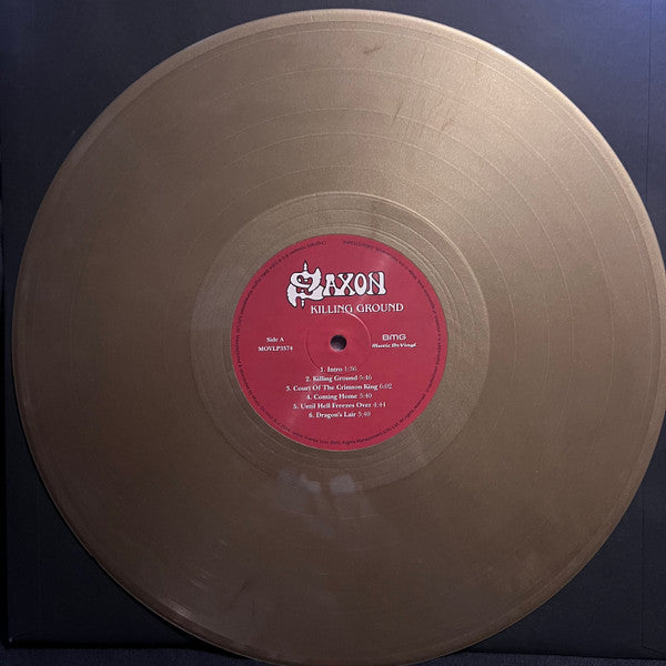 Saxon : Killing Ground (LP, Album, Ltd, Num, RE, Gol)