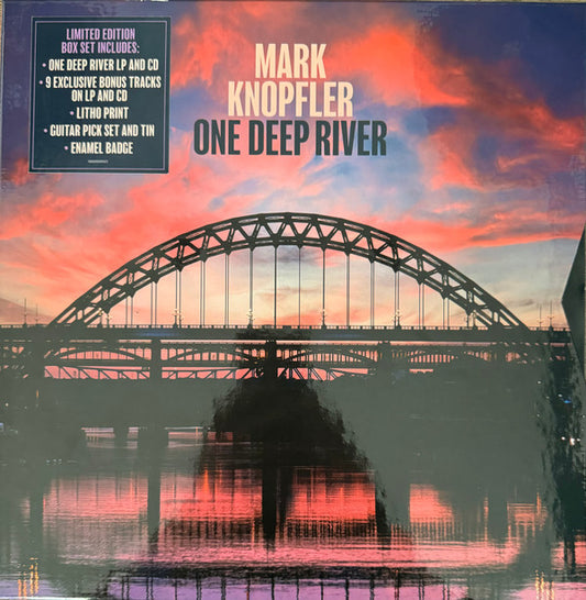 Mark Knopfler : One Deep River (2xLP, Album, Hal + LP, Bon + CD, Album + CD, Bon +)