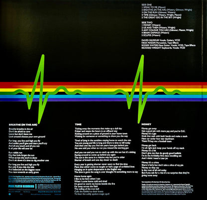 Pink Floyd : The Dark Side Of The Moon (2xLP, S/Sided, Album, RE, UV )