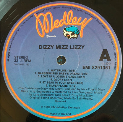 Dizzy Mizz Lizzy : Dizzy Mizz Lizzy (LP)