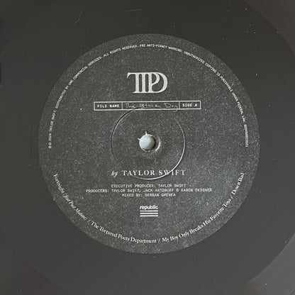 Taylor Swift : The Tortured Poets Department (2xLP, Album, Ltd, S/Edition, Dar)