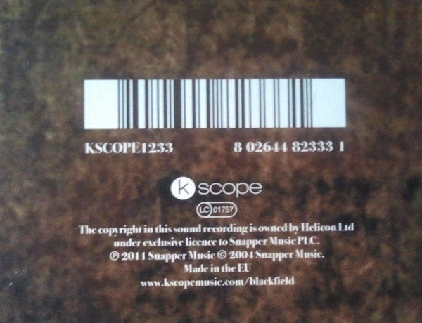 Blackfield : Blackfield (LP, Album, Ltd, RE, Ora)