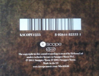 Blackfield : Blackfield (LP, Album, Ltd, RE, Ora)