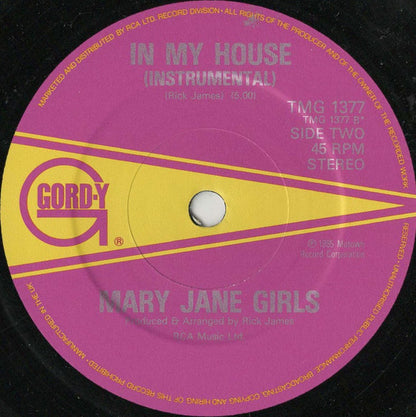 Mary Jane Girls : In My House (7", Single)