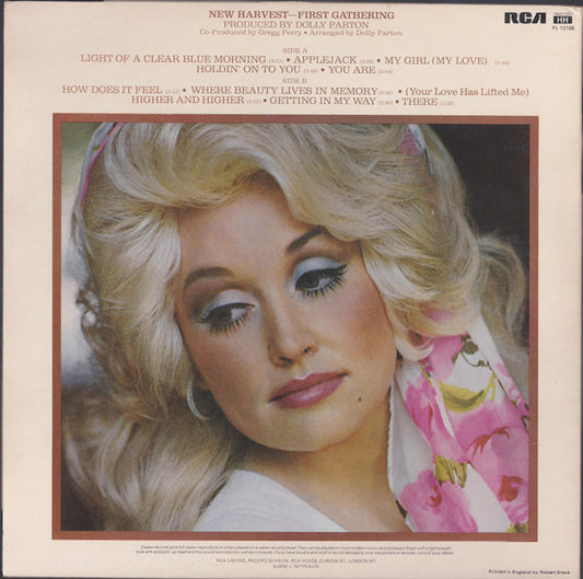 Dolly Parton : New Harvest ... First Gathering (LP, Album, Gat)
