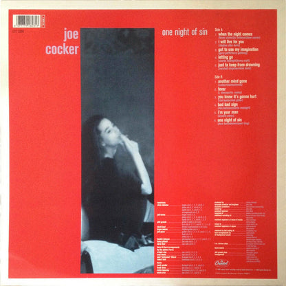 Joe Cocker : One Night Of Sin (LP, Album)