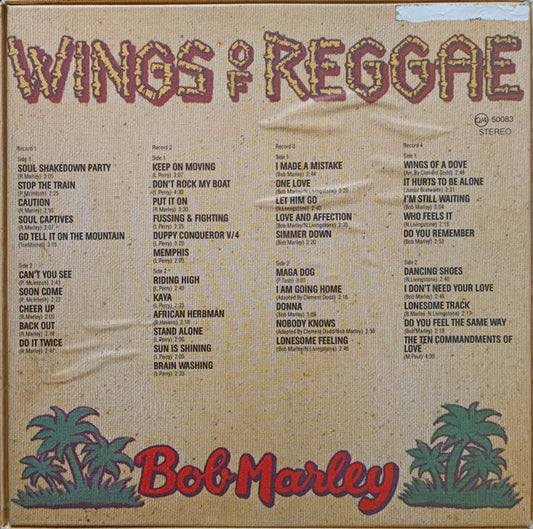 Bob Marley & The Wailers : Wings Of Reggae (4xLP, Comp)