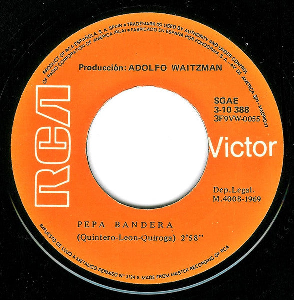 Encarnita Polo : Pepa Bandera (7", Single)