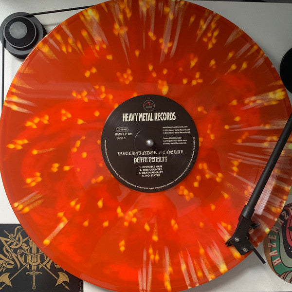 Witchfinder General : Death Penalty (LP, Album, RE, S/Edition, Ora)