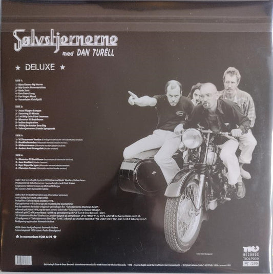 Sølvstjernerne Med Dan Turèll (2) : Sølvstjernerne Med Dan Turèll - Deluxe (2xLP, Album, Ltd, Num, RE, Sil)