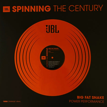 Big Fat Snake : Power Performance - JBL Spinning In The Century (LP, Album, Comp, Ltd, Promo, RM, Col)