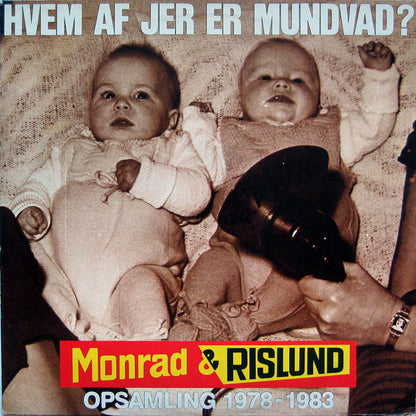 Monrad & Rislund : Hvem Af Jer Er Mundvad? (Opsamling 1978-1983) (LP, Comp)