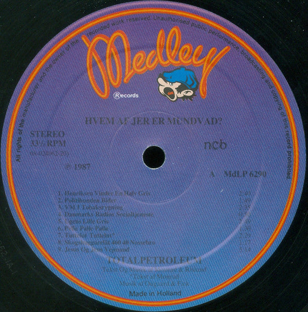 Monrad & Rislund : Hvem Af Jer Er Mundvad? (Opsamling 1978-1983) (LP, Comp)