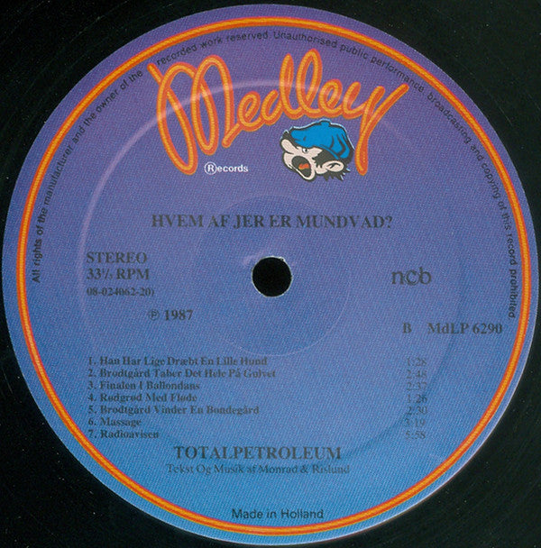 Monrad & Rislund : Hvem Af Jer Er Mundvad? (Opsamling 1978-1983) (LP, Comp)