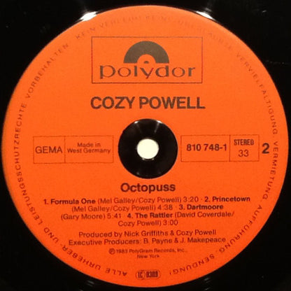 Cozy Powell : Octopuss (LP, Album)