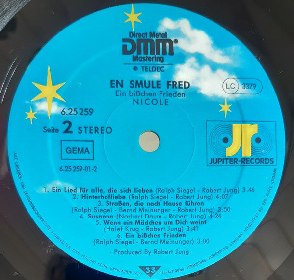 Nicole (2) : En Smule Fred - Ein Bißchen Frieden (LP, Album)
