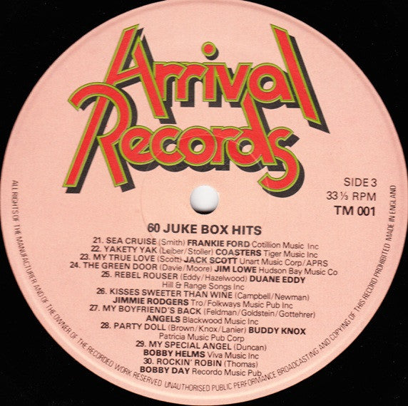 Various : 60 Juke Box Hits (3xLP, Comp)