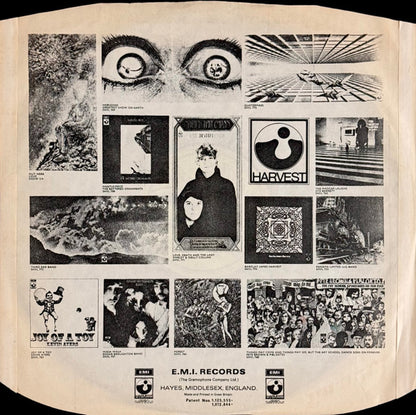 Pink Floyd : Obscured By Clouds (LP, Album, Fir)
