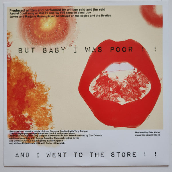 The Jesus And Mary Chain : Glasgow Eyes (LP, Album, Blu)