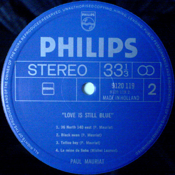Paul Mauriat : Love Is Still Blue (LP, Album)