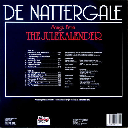 De Nattergale : Songs From The Julekalender (LP, Album)