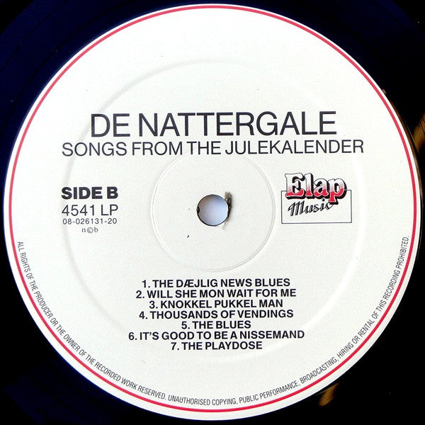 De Nattergale : Songs From The Julekalender (LP, Album)