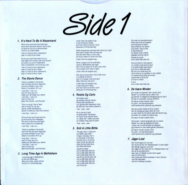 De Nattergale : Songs From The Julekalender (LP, Album)