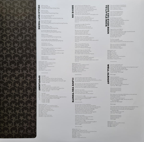 Johnny Cash : Songwriter (LP, Album, Ltd, Bla)