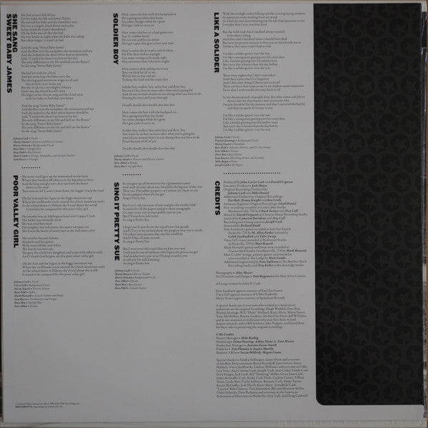 Johnny Cash : Songwriter (LP, Album, Ltd, Bla)