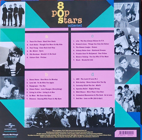 Various : 80s Pop Stars Collected  (LP, Red + LP, Sil + Comp, Ltd)