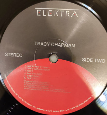 Tracy Chapman : Tracy Chapman (LP, Album, RE)