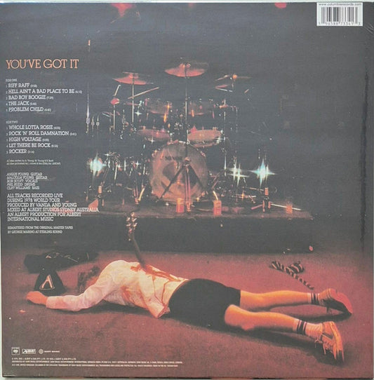 AC/DC : If You Want Blood You've Got It (LP, Album, Ltd, RE, RM, S/Edition, Gol)