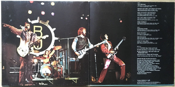 Bachman-Turner Overdrive : Not Fragile (LP, Album, Gat)
