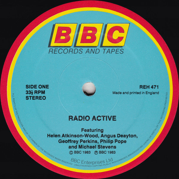 Radio Active (14) : Radio Active (LP, Album)