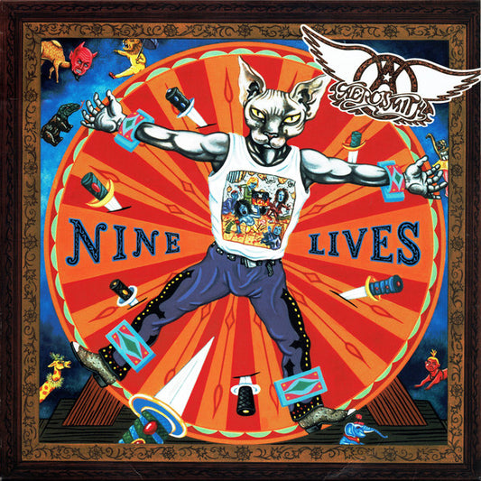 Aerosmith : Nine Lives (2xLP, Album, RE, 180)