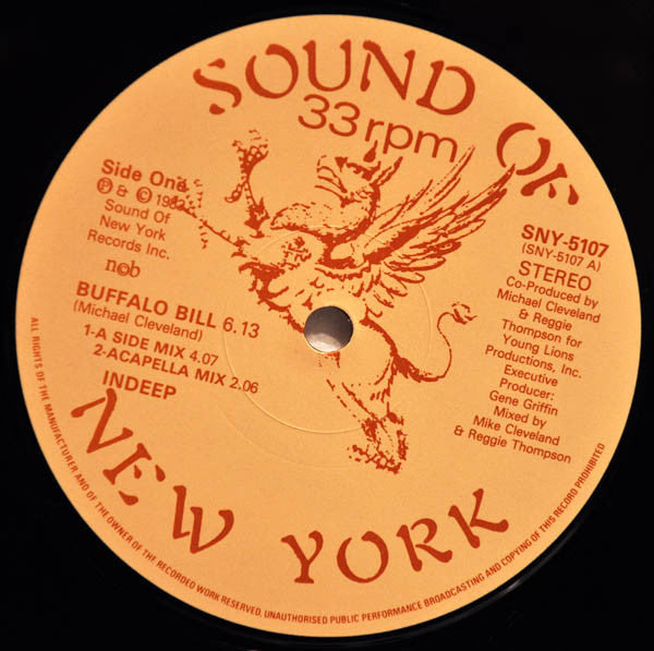 Indeep : Buffalo Bill (12")