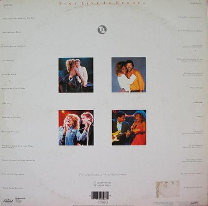 Tina Turner : Tina Live In Europe (2xLP, Album)