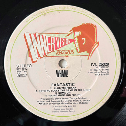 Wham! : Fantastic (LP, Album)