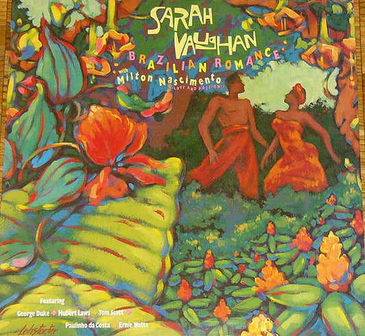 Sarah Vaughan & Milton Nascimento : Brazilian Romance (LP, Album)
