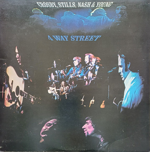 Crosby, Stills, Nash & Young : 4 Way Street (2xLP, Album, Gat)