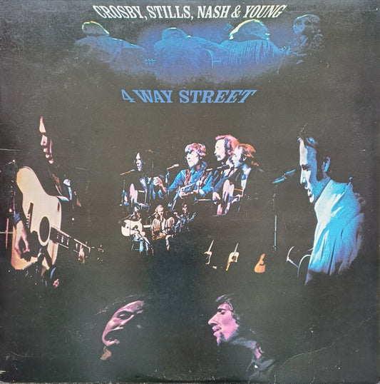 Crosby, Stills, Nash & Young : 4 Way Street (2xLP, Album, Gat)